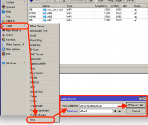 MikroTik WoL – Wake on Lan Magic Packet - Admiral Platform