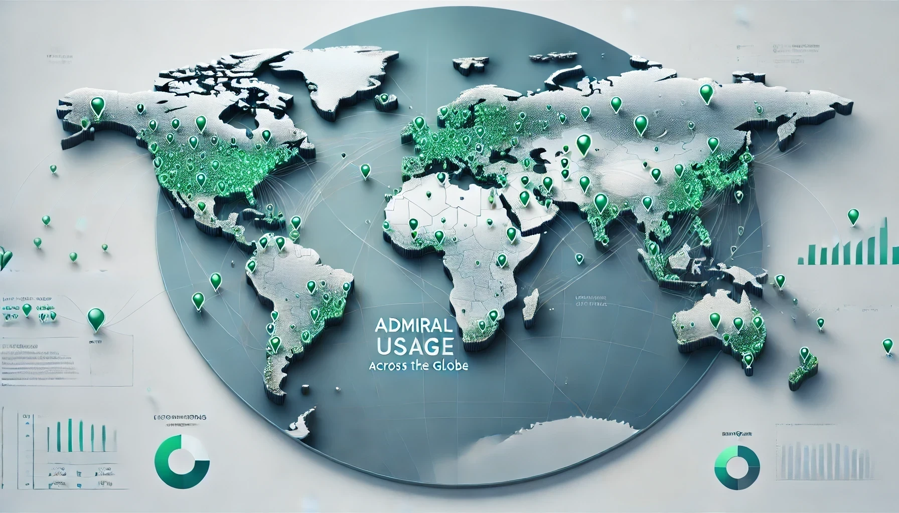 January 2025 Admiral Usage around the world