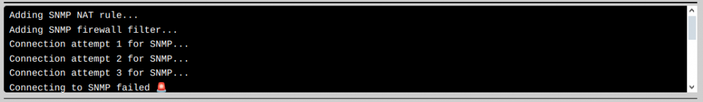 Error connecting to STMP Endpoints