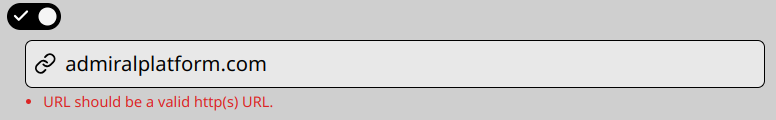 Endpoints HTTP URL Error