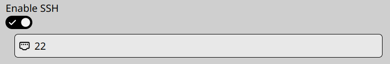Enable Web SHH Endpoints