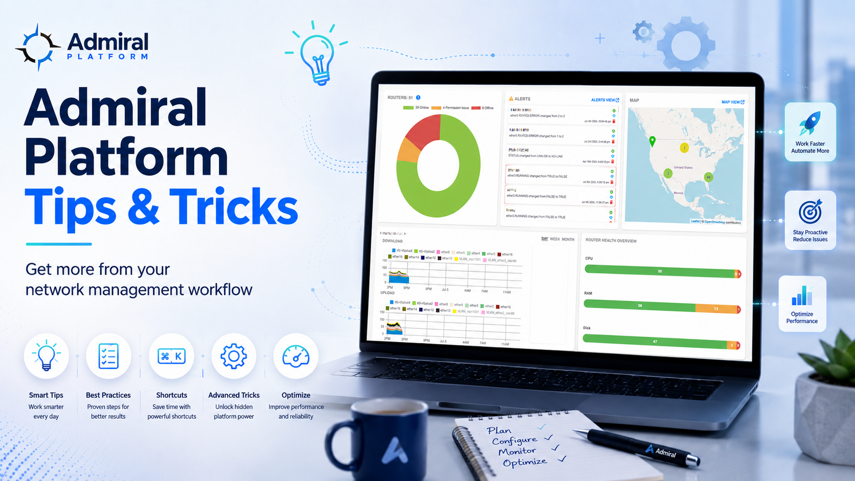 Admiral Platform Tips & Tricks
